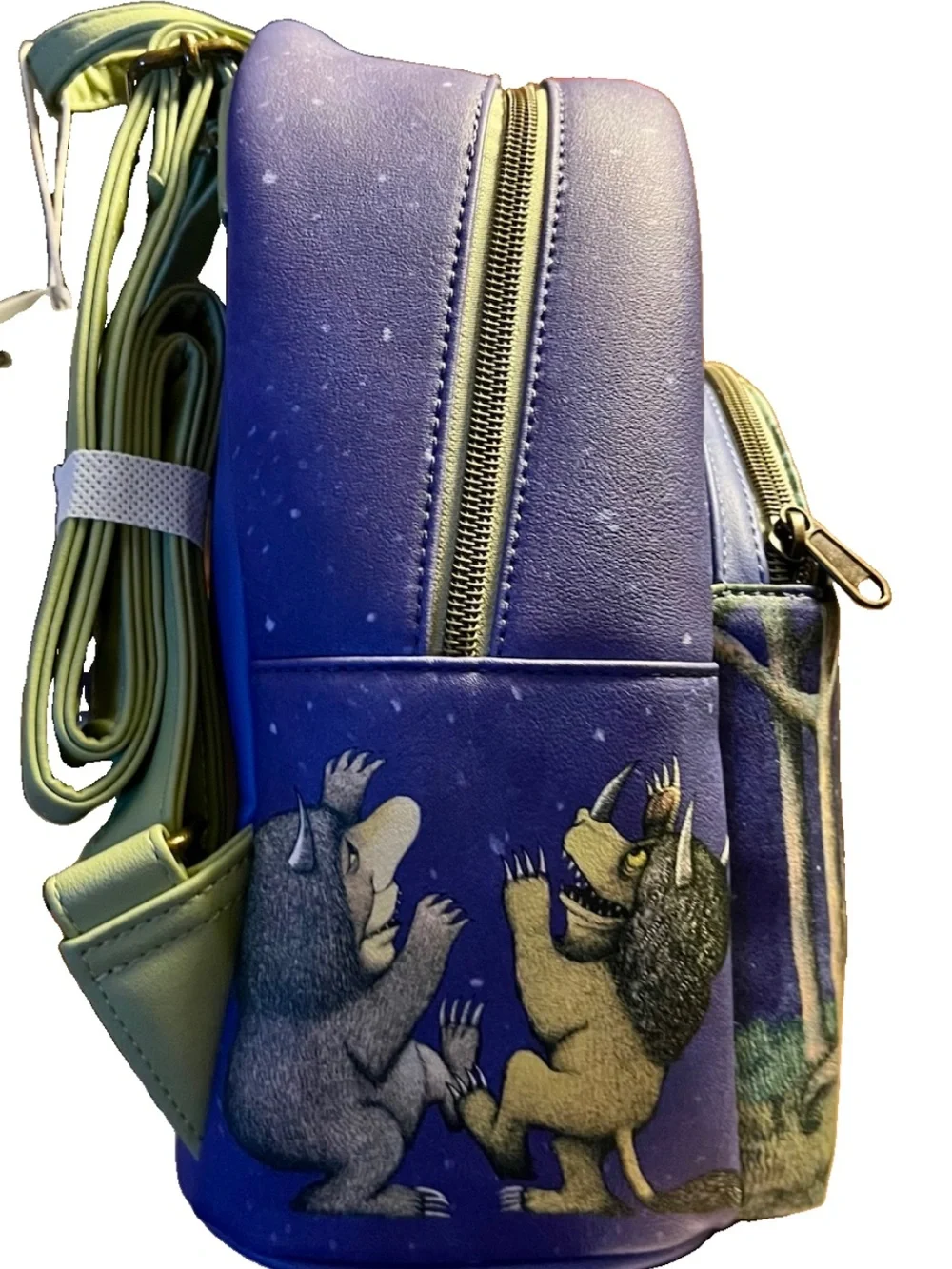 Loungefly Purple Where The Wild Things Are Mini Backpack